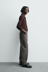 TEXTURED JACQUARD SHIRT