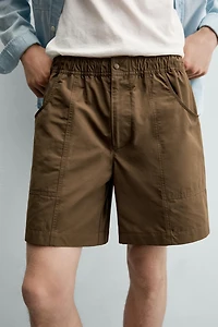 SEAMED SWIM SHORTS