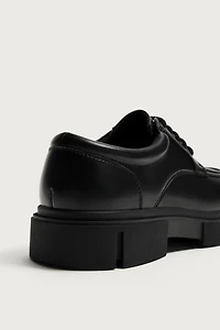 CHUNKY DERBY SHOES