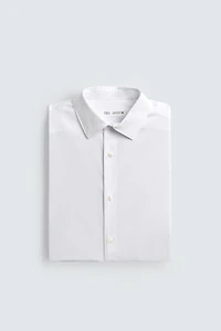 CHEMISE SLIM FIT BOUTONS DE MANCHETTE