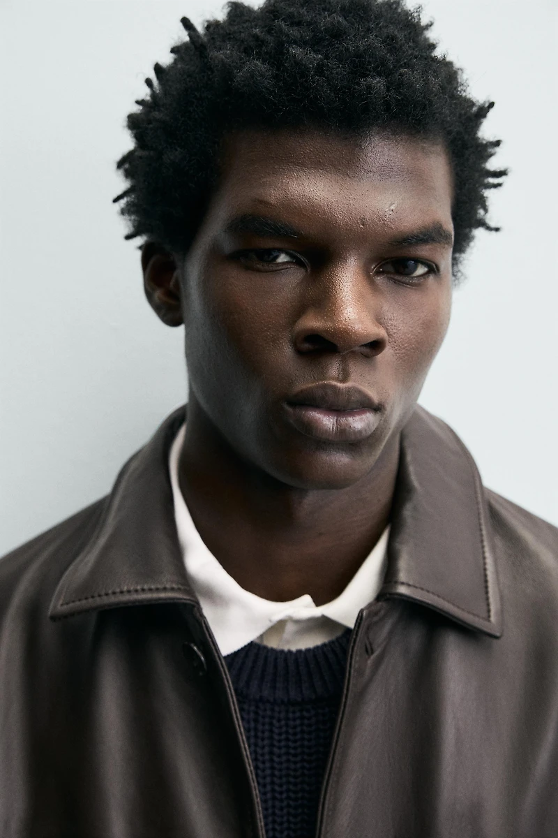 NAPPA LEATHER POCKET JACKET