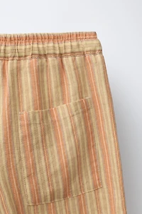 PANTALON RELAXED À RAYURES