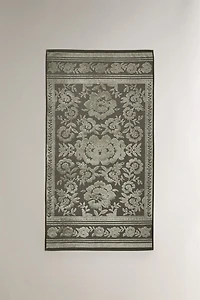 VELOUR JACQUARD BATH TOWEL