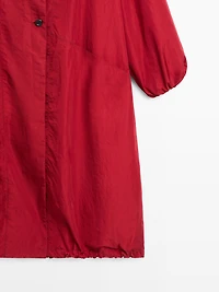 Parka longue oversize