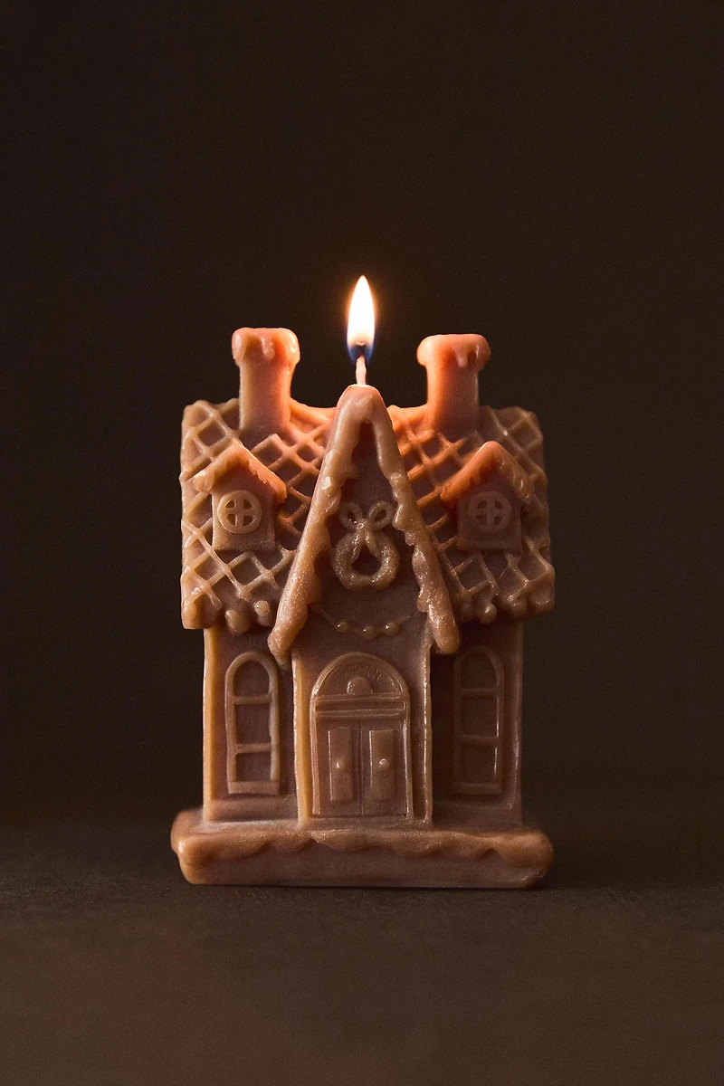SALTED CARAMEL SCENTED HOUSE-SHAPED CANDLE