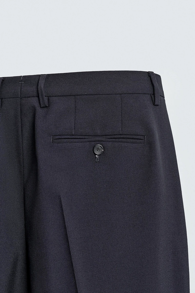 PANTALON DE COSTUME 100% LAINE