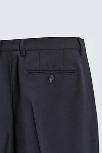 PANTALON DE COSTUME 100% LAINE