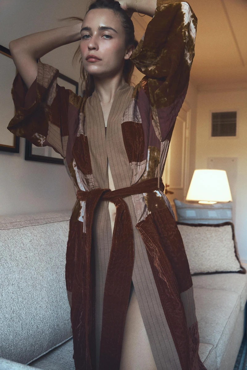 KIMONO LONG AVEC PIÈCES LIMITED EDITION