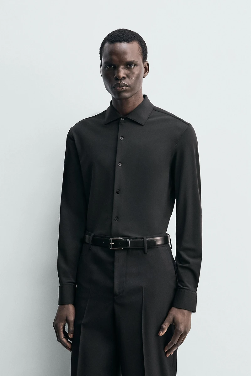 CHEMISE ÉLASTIQUE STRUCTURÉE