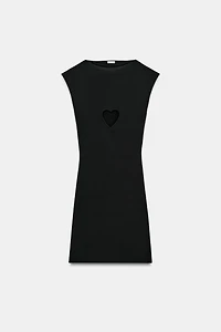 STRETCH KNIT CUT OUT DRESS