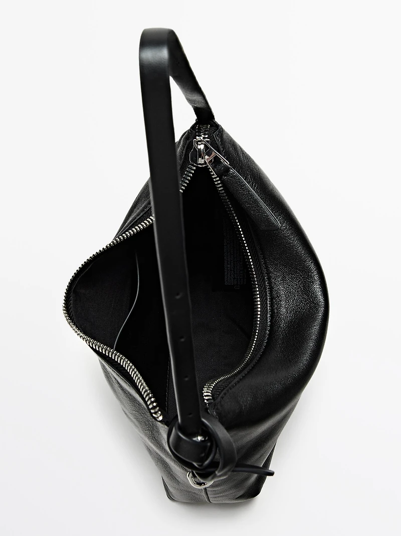 Small nappa leather bag