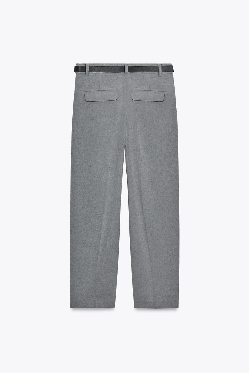 BELTED PANTS