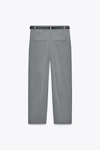 BELTED PANTS