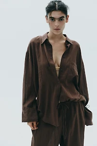 OVERSIZED GAUZE SHIRT