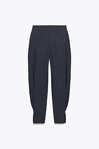 ZW COLLECTION PINSTRIPE BALLOON PANTS