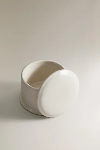 WHITE CERAMIC BOX