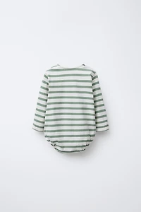 STRIPED BODYSUIT