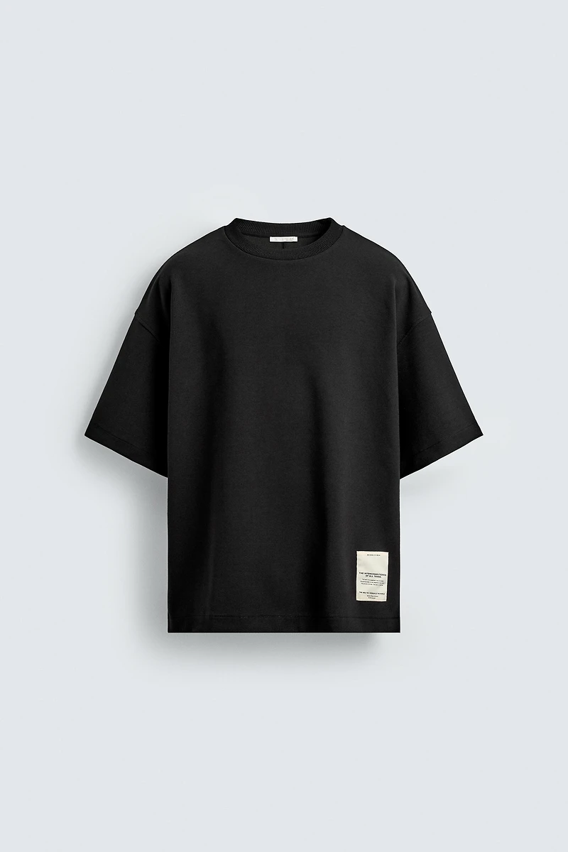 INTERLOCK LABEL SWEATSHIRT