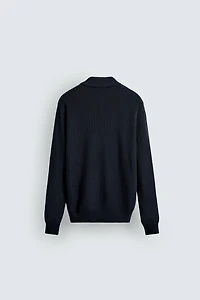 PEARLESCENT KNIT POLO SHIRT