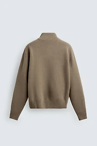 PULL À COL ZIPPÉ