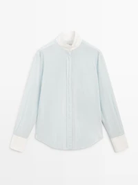 Shirt with contrast stripes - STUDIO