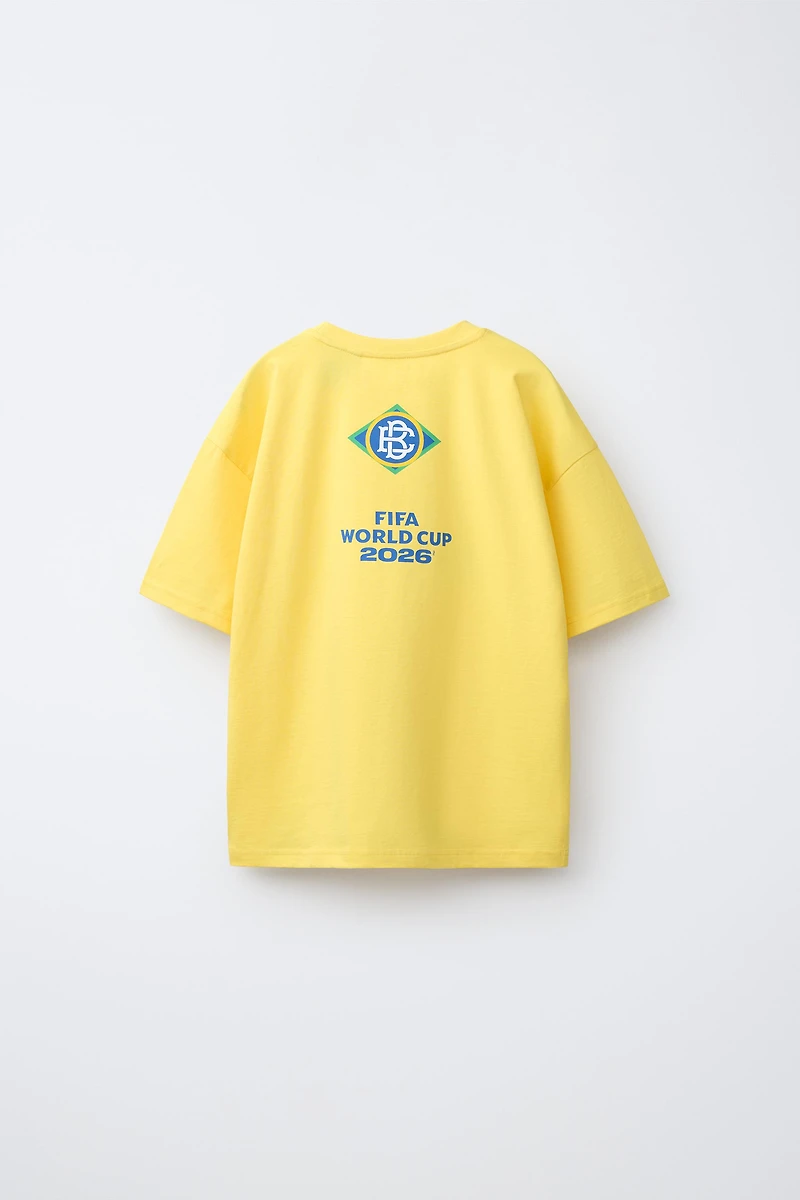 BRAZIL FIFA WORLD CUP ™ 2026 PRINTED T-SHIRT