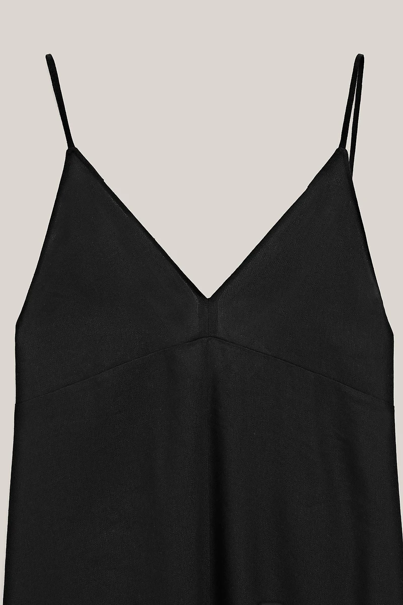 Robe nuisette fluide en lin - LIMITED EDITION