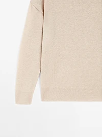 Pull oversize en maille 100 % lin