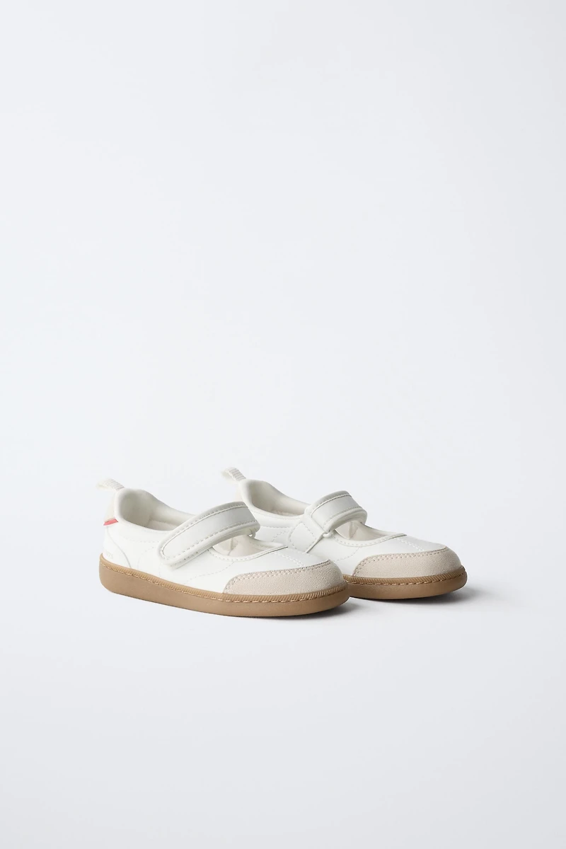 RETRO SPORTY BALLET FLATS