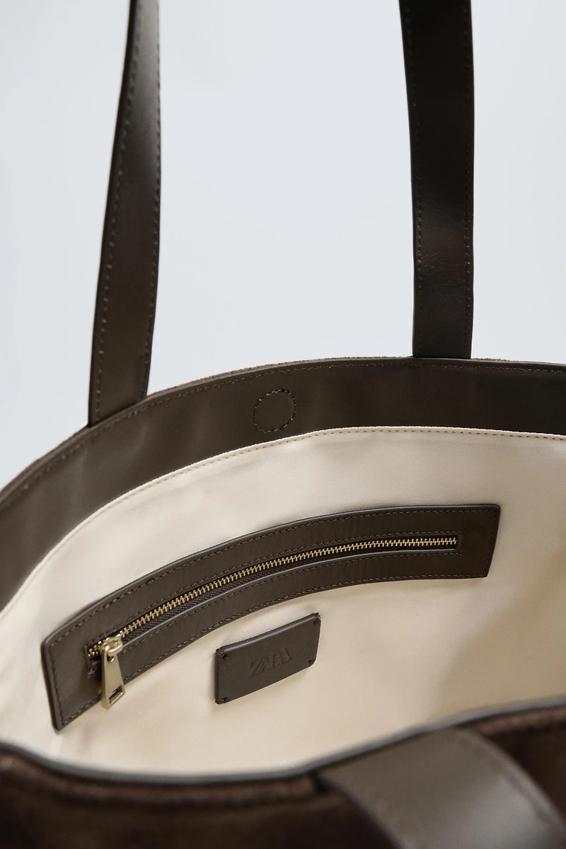 LEATHER SHOPPER BAG LIMITED EDITION