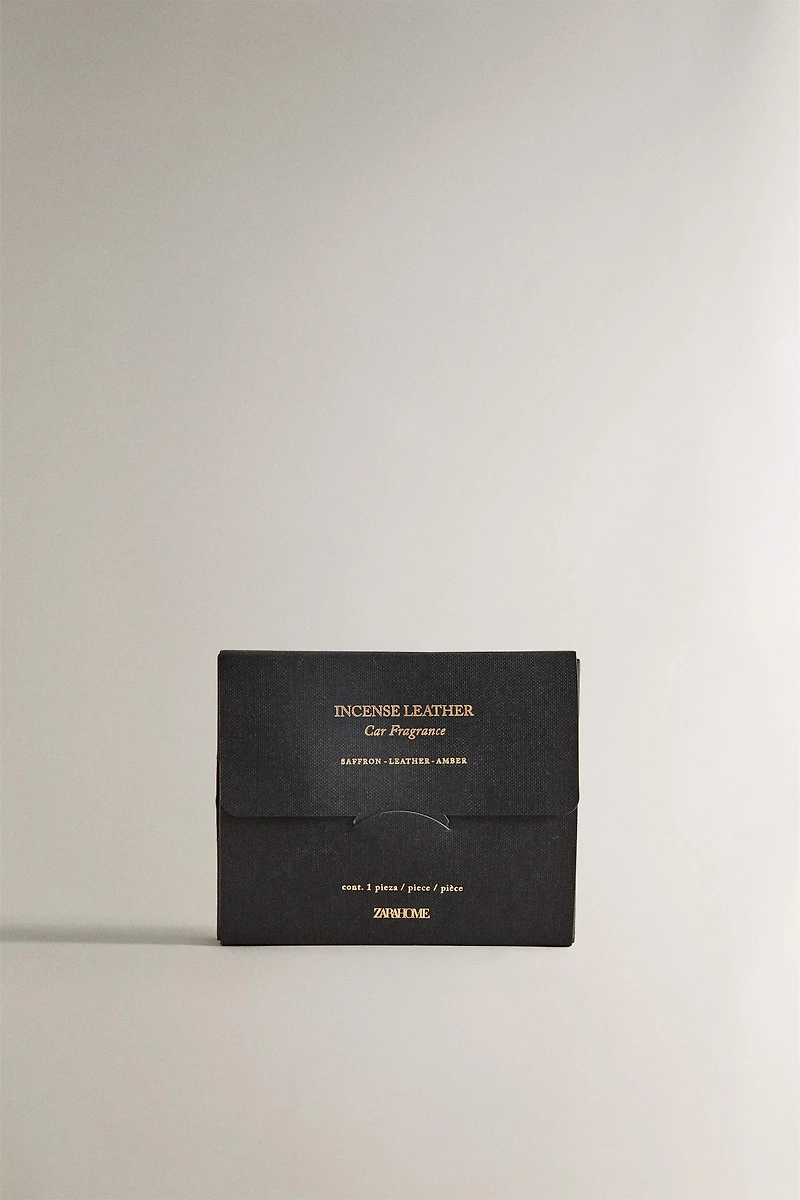 INCENSE LEATHER CAR AIR FRESHENER