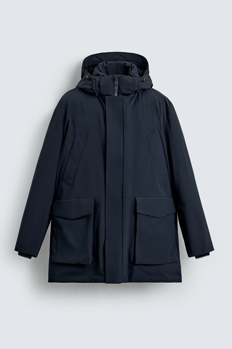 WATER REPELLENT PADDED PARKA