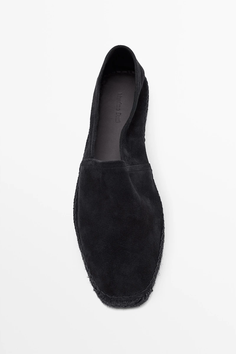 Leather espadrilles