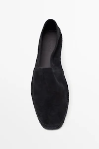 Leather espadrilles