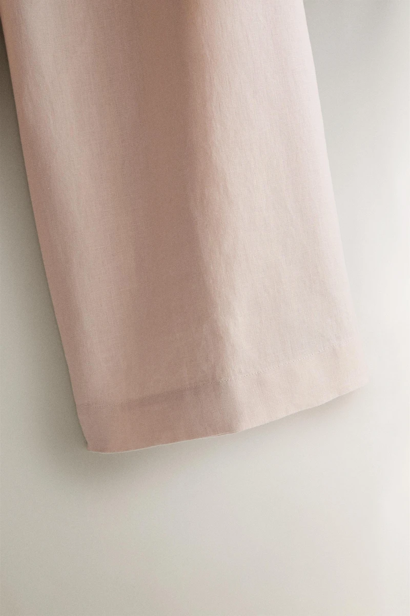 LONG LINEN TROUSERS