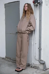 BALLOON BOMBER JACKET