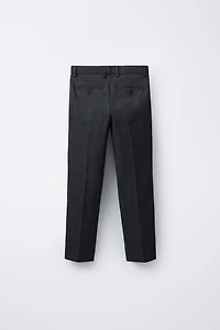 PANTALON DE COSTUME À CARREAUX