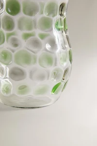 GOBELET VERRE RELIEF