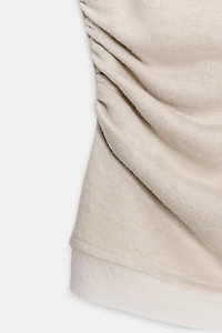 DRAPED SOFT TOP