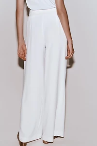 PLEATED PALAZZO PANTS