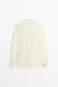 100% linen regular fit shirt