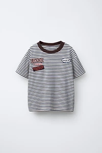 STRIPED STRANGER THINGS © NETFLIX T-SHIRT