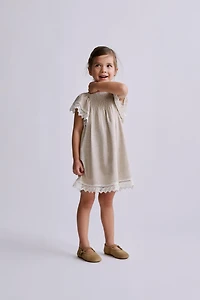 SHIMMER LACE DRESS