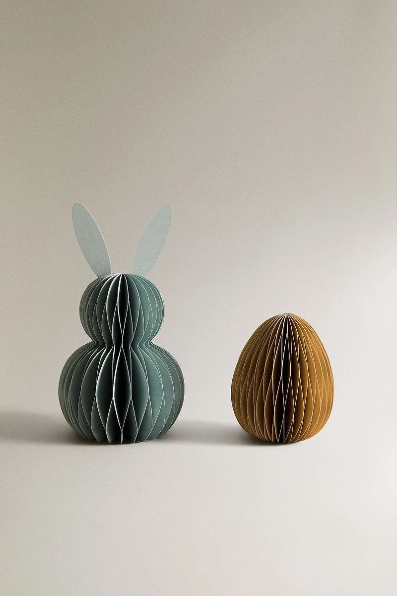 LOT D'ORNEMENTS DÉCORATIFS EN PAPIER PÂQUES (LOT DE 2)