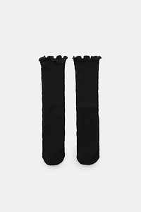 SEAMLESS LACE SOCKS