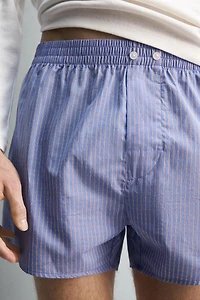 TWO-PACK OF COMBINED POPLIN BOXERS