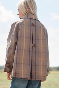 LIMITED EDITION PLAID WAXED COAT