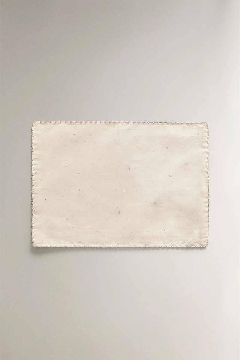 MOON MINI CRIB SHEET SET