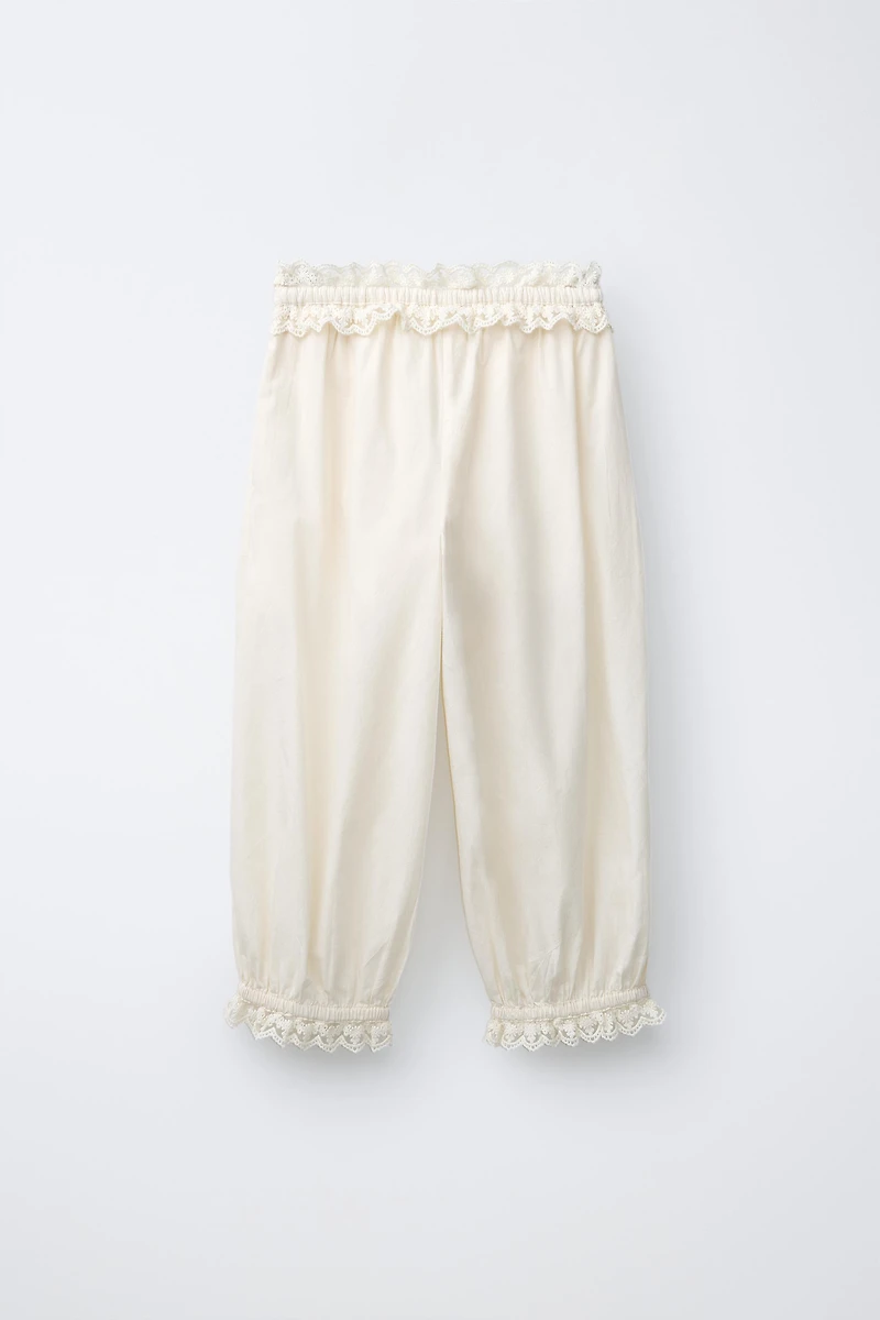 LACE PANTS