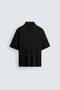 CHEMISE EN MAILLE STRUCTURÉE